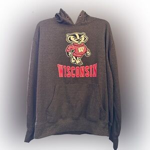 University of Wisconsin Badgers Campus Heritage Hoodie, XL